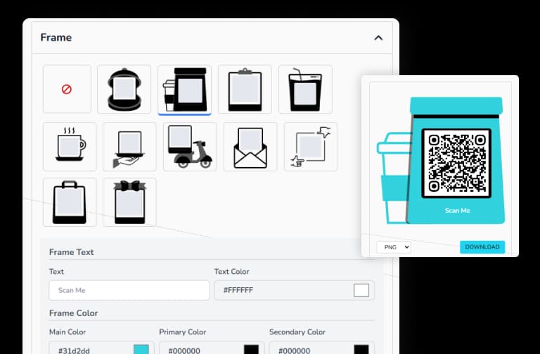 Customizable Frame & Colors