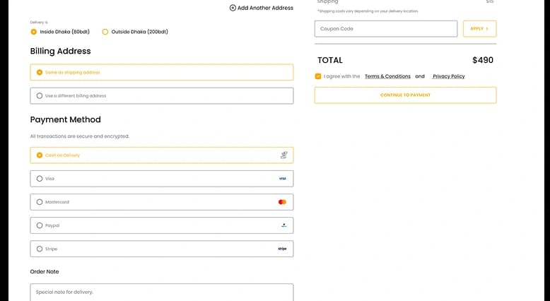 Single Vendor Project Sale CountDown