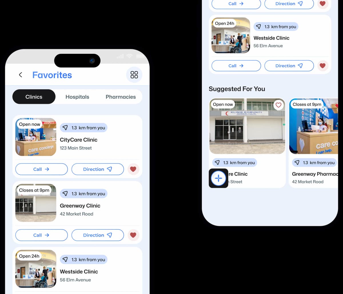 Favorites Management